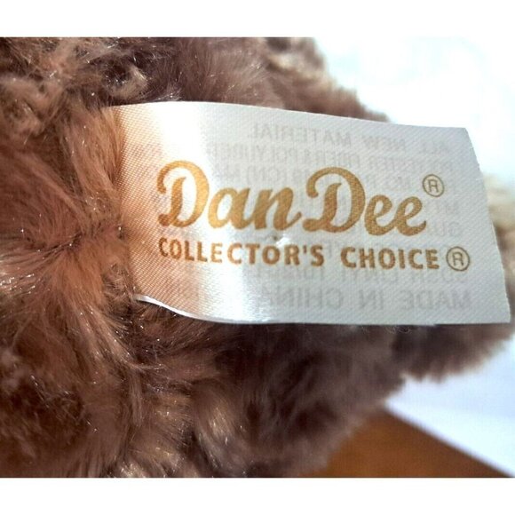 Dan Dee Teddy Bear Embroidered Plush Hug U XXL Brown 17" - Picture 2 of 10